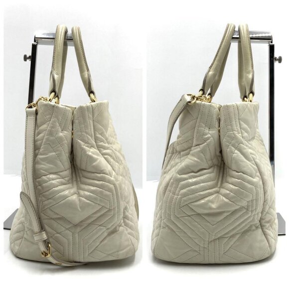 Miu Miu Quilted Handbag - Cross body (off white) - Picture 7 of 8